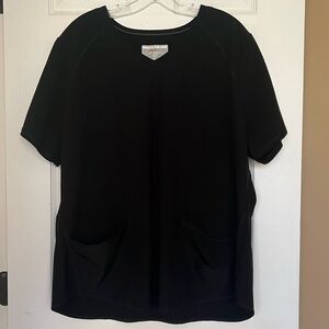 Women's Skechers Black Scrub Top. Size XXL